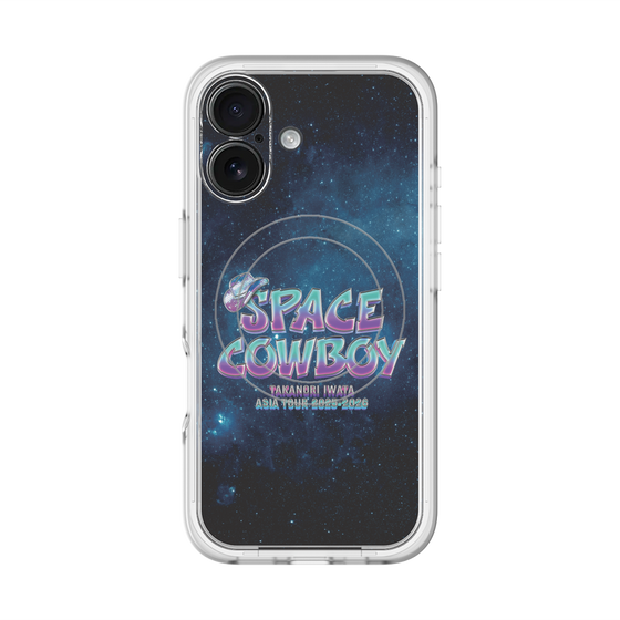 スリムプロテクションプレミアムケース with MagSafe［ Takanori Iwata ASIA TOUR 2025-2026 "SPACE COWBOY" - ロゴ ］