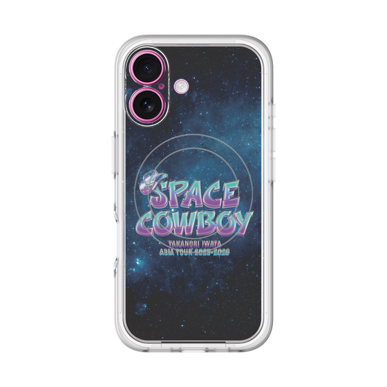スリムプロテクションプレミアムケース with MagSafe［ Takanori Iwata ASIA TOUR 2025-2026 "SPACE COWBOY" - ロゴ ］