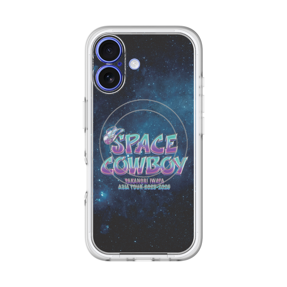 スリムプロテクションプレミアムケース with MagSafe［ Takanori Iwata ASIA TOUR 2025-2026 "SPACE COWBOY" - ロゴ ］