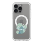 スリムプロテクションプレミアムケース with MagSafe［ MOOMIN - Snufkin ］