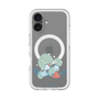 スリムプロテクションプレミアムケース with MagSafe［ MOOMIN - Thingumy and Bob ］