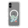 スリムプロテクションプレミアムケース with MagSafe［ MOOMIN - Thingumy and Bob ］