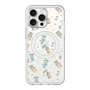 スリムプロテクションプレミアムケース with MagSafe［ ぼのぼの - 総柄 - クリア ］