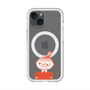 スリムプロテクションプレミアムケース with MagSafe［ MOOMIN - Little My - Grinning face ］