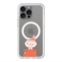 スリムプロテクションプレミアムケース with MagSafe［ MOOMIN - Little My - Grinning face ］