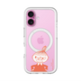 スリムプロテクションプレミアムケース with MagSafe［ MOOMIN - Little My - Grinning face ］