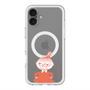 スリムプロテクションプレミアムケース with MagSafe［ MOOMIN - Little My - Grinning face ］