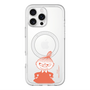 スリムプロテクションプレミアムケース with MagSafe［ MOOMIN - Little My - Grinning face ］