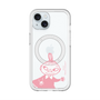 スリムプロテクションプレミアムケース with MagSafe［ MOOMIN - Little My - Smile face ］