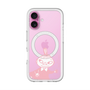 スリムプロテクションプレミアムケース with MagSafe［ MOOMIN - Little My - Smile face ］