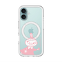 スリムプロテクションプレミアムケース with MagSafe［ MOOMIN - Little My - Smile face ］