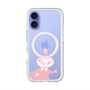 スリムプロテクションプレミアムケース with MagSafe［ MOOMIN - Little My - Smile face ］