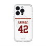 スリムプロテクションプレミアムケース with MagSafe［ 楽天イーグルス - #42 Sakaue - ホーム ］