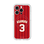 スリムプロテクションプレミアムケース with MagSafe［ 楽天イーグルス - #3 Asamura - ビジター ］