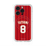 スリムプロテクションプレミアムケース with MagSafe［ 楽天イーグルス - #8 Tatsumi - ビジター ］