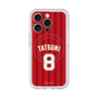 スリムプロテクションプレミアムケース with MagSafe［ 楽天イーグルス - #8 Tatsumi - ビジター ］