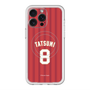 スリムプロテクションプレミアムケース with MagSafe［ 楽天イーグルス - #8 Tatsumi - ビジター ］