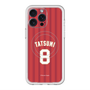 スリムプロテクションプレミアムケース with MagSafe［ 楽天イーグルス - #8 Tatsumi - ビジター ］