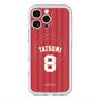 スリムプロテクションプレミアムケース with MagSafe［ 楽天イーグルス - #8 Tatsumi - ビジター ］