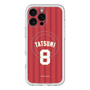 スリムプロテクションプレミアムケース with MagSafe［ 楽天イーグルス - #8 Tatsumi - ビジター ］