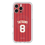 スリムプロテクションプレミアムケース with MagSafe［ 楽天イーグルス - #8 Tatsumi - ビジター ］