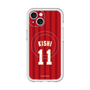 スリムプロテクションプレミアムケース with MagSafe［ 楽天イーグルス - #11 Kishi - ビジター ］