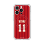スリムプロテクションプレミアムケース with MagSafe［ 楽天イーグルス - #11 Kishi - ビジター ］