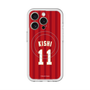 スリムプロテクションプレミアムケース with MagSafe［ 楽天イーグルス - #11 Kishi - ビジター ］
