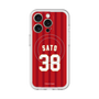 スリムプロテクションプレミアムケース with MagSafe［ 楽天イーグルス - #38 Sato - ビジター ］