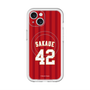 スリムプロテクションプレミアムケース with MagSafe［ 楽天イーグルス - #42 Sakaue - ビジター ］