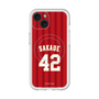 スリムプロテクションプレミアムケース with MagSafe［ 楽天イーグルス - #42 Sakaue - ビジター ］