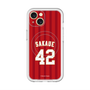 スリムプロテクションプレミアムケース with MagSafe［ 楽天イーグルス - #42 Sakaue - ビジター ］