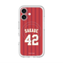 スリムプロテクションプレミアムケース with MagSafe［ 楽天イーグルス - #42 Sakaue - ビジター ］