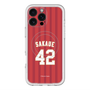 スリムプロテクションプレミアムケース with MagSafe［ 楽天イーグルス - #42 Sakaue - ビジター ］
