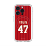 スリムプロテクションプレミアムケース with MagSafe［ 楽天イーグルス - #47 Fujii - ビジター ］