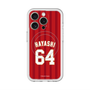 スリムプロテクションプレミアムケース with MagSafe［ 楽天イーグルス - #64 Hayashi - ビジター ］