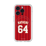 スリムプロテクションプレミアムケース with MagSafe［ 楽天イーグルス - #64 Hayashi - ビジター ］