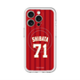 スリムプロテクションプレミアムケース with MagSafe［ 楽天イーグルス - #71 Shibata - ビジター ］