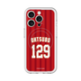 スリムプロテクションプレミアムケース with MagSafe［ 楽天イーグルス - #129 Ohtsubo - ビジター ］