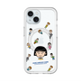 スリムプロテクションプレミアムケース with MagSafe［ ちびまる子ちゃん - まる子とお友達 - クリア ］