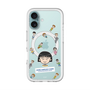 スリムプロテクションプレミアムケース with MagSafe［ ちびまる子ちゃん - まる子とお友達 - クリア ］