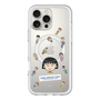 スリムプロテクションプレミアムケース with MagSafe［ ちびまる子ちゃん - まる子とお友達 - クリア ］