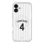 スリムプロテクションプレミアムケース with MagSafe［ 千葉ロッテマリーンズ - #4 TOMOSUGI ］