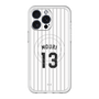 スリムプロテクションプレミアムケース with MagSafe［ 千葉ロッテマリーンズ - #13 MOURI ］