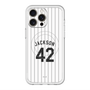 スリムプロテクションプレミアムケース with MagSafe［ 千葉ロッテマリーンズ - #42 JACKSON ］