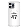 スリムプロテクションプレミアムケース with MagSafe［ 千葉ロッテマリーンズ - #47 SUZUKI ］