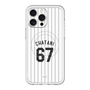 スリムプロテクションプレミアムケース with MagSafe［ 千葉ロッテマリーンズ - #67 CHATANI ］