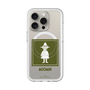スリムプロテクションプレミアムケース with MagSafe［ MOOMIN - The Classics - Snufkin ］