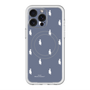 スリムプロテクションプレミアムケース with MagSafe［ MOOMIN - The Classics- Pattern - Moominpappa ］