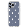 スリムプロテクションプレミアムケース with MagSafe［ MOOMIN - The Classics- Pattern - Moominpappa ］
